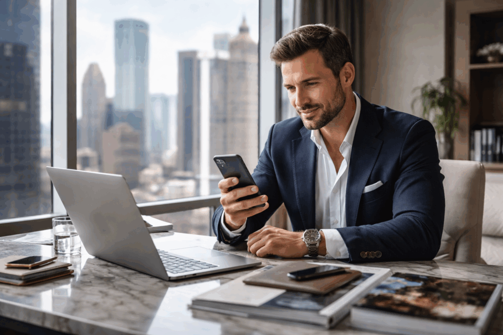 Concierge services for entrepreneurs managing travel, lifestyle, and logistics with discretion and precision