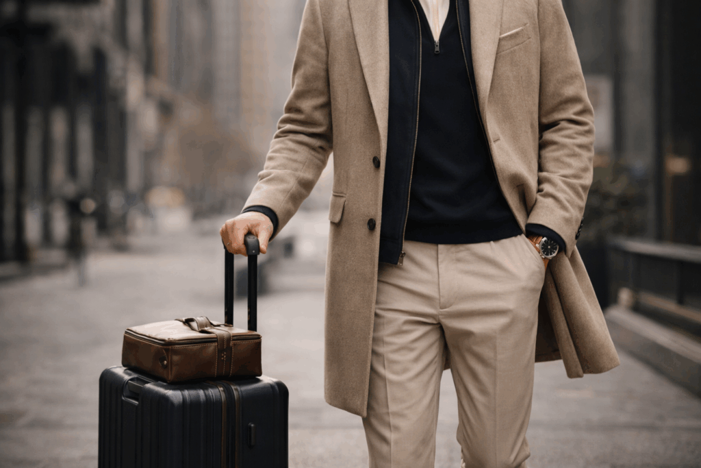 men’s 2026 style reset luxury travel wardrobe