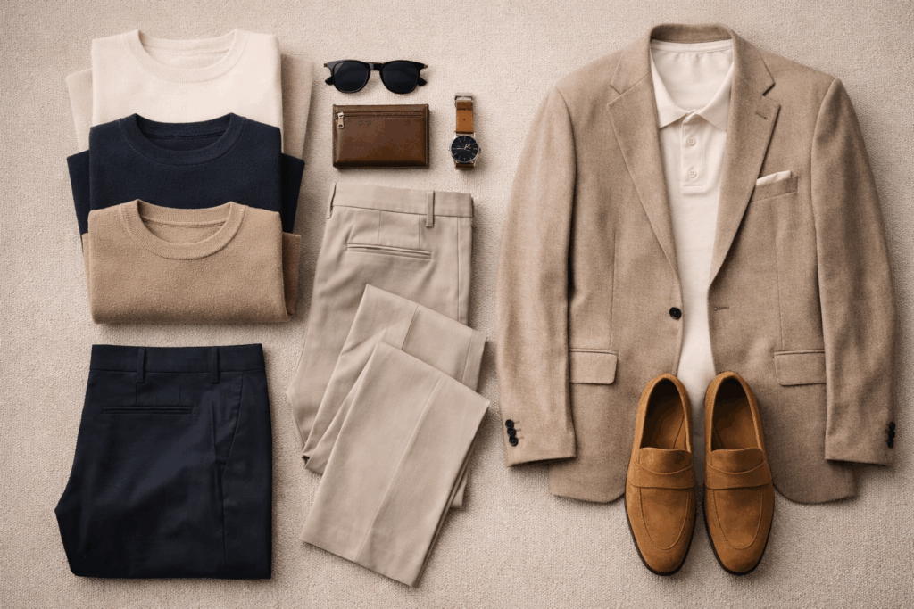 men’s 2026 style reset tailored blazer quiet luxury